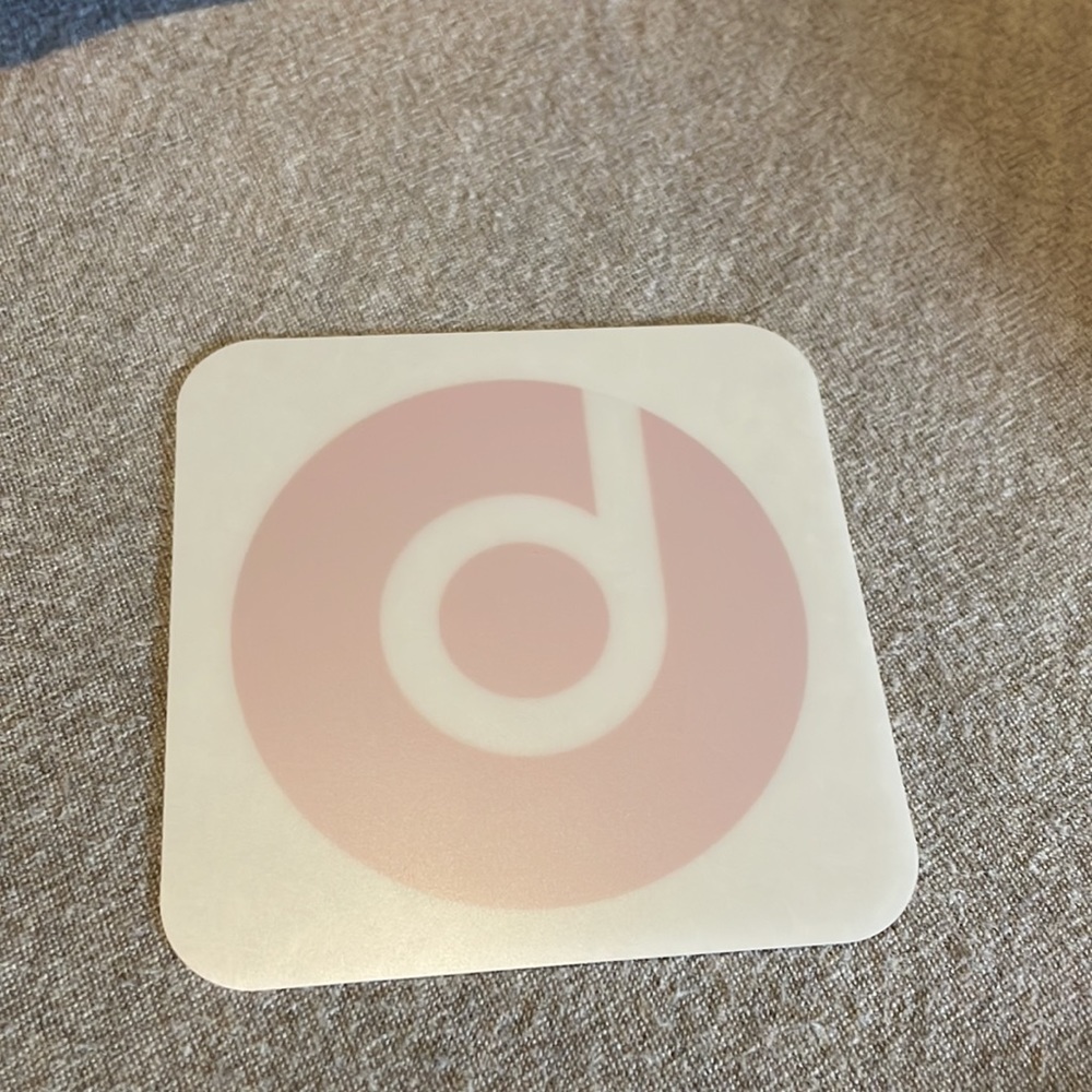 Authentic Beats By Dre Sticker - Picture 2 of 2